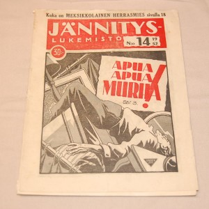 Jännityslukemisto 14 - 1952